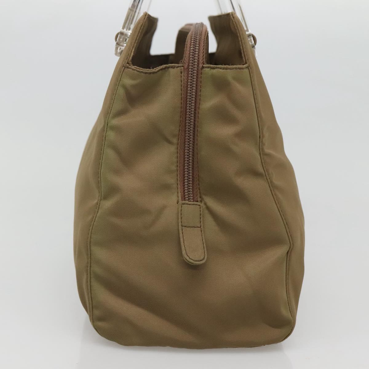 Prada Brown Nylon Tessuto