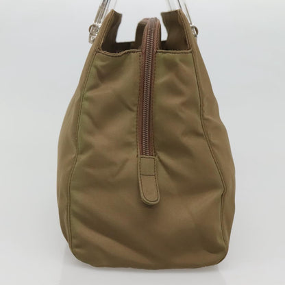 Prada Brown Nylon Tessuto