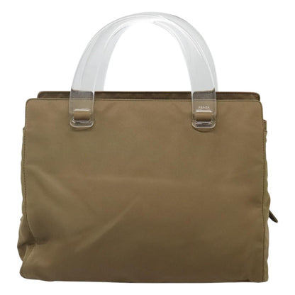 Prada Brown Nylon Tessuto