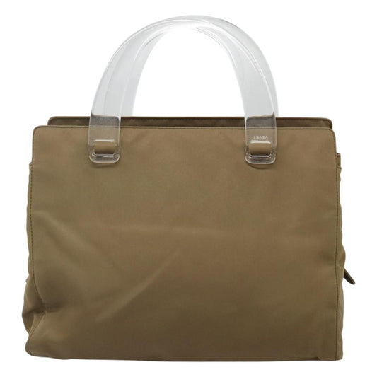 Prada Brown Nylon Tessuto