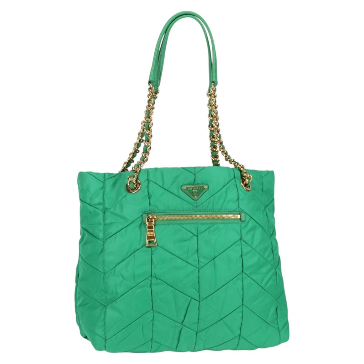 Prada Green Nylon Re-edition