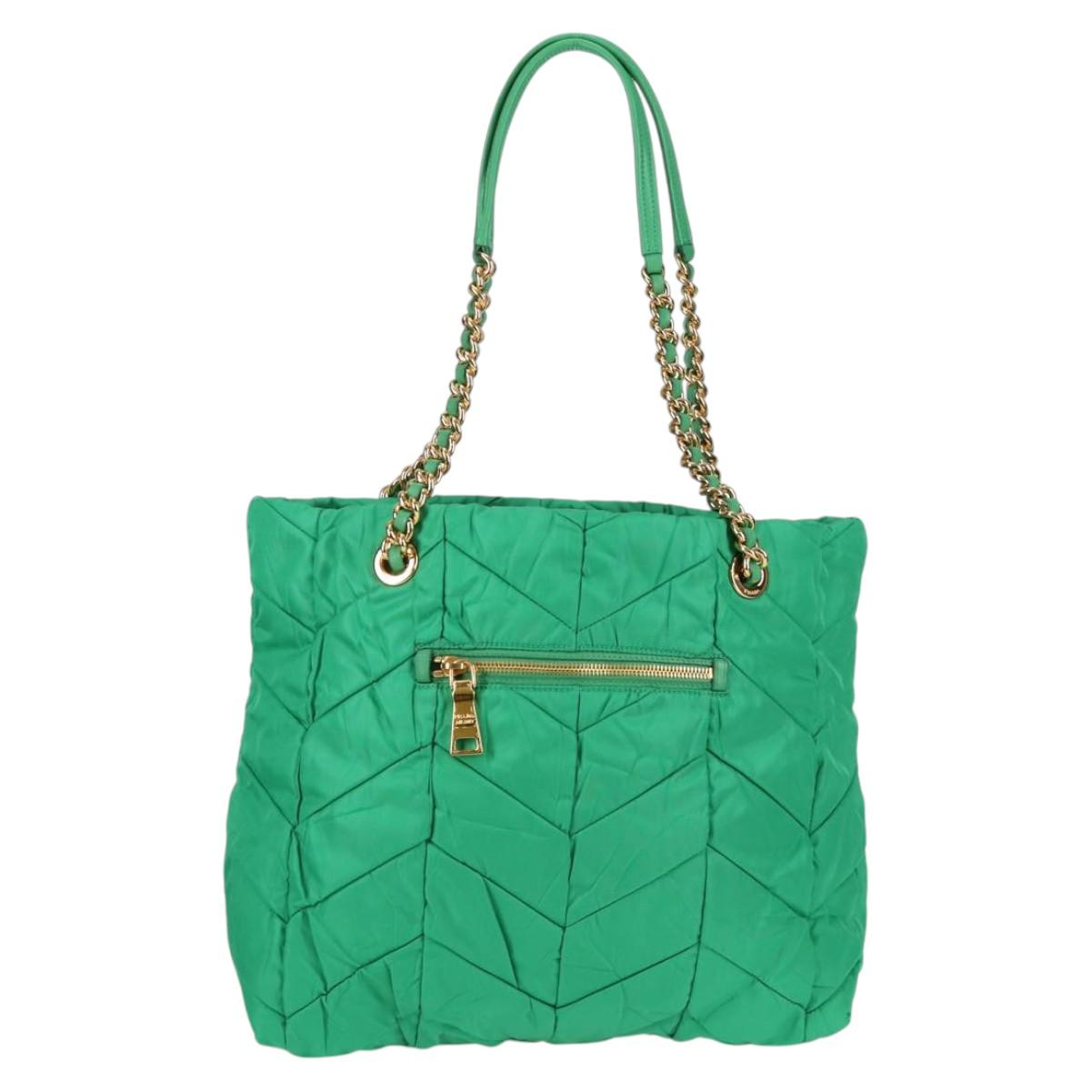 Prada Green Nylon Re-edition