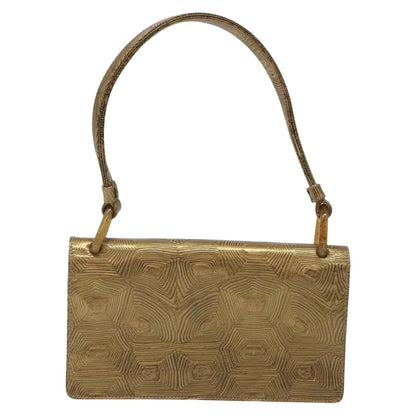 Prada Gold Leather Cleo