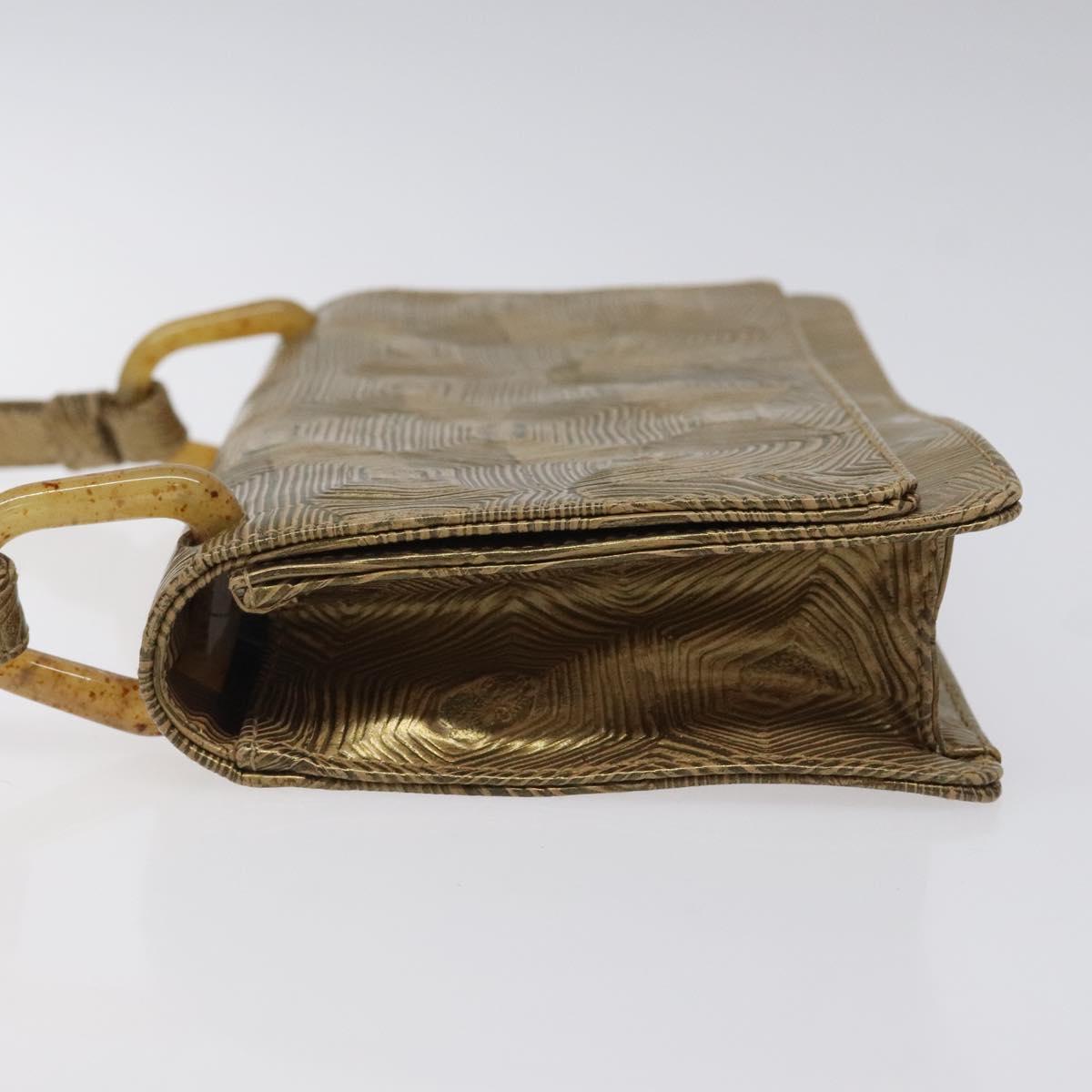 Prada Gold Leather Cleo