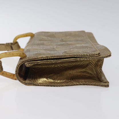 Prada Gold Leather Cleo