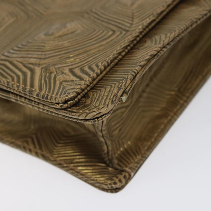 Prada Gold Leather Cleo