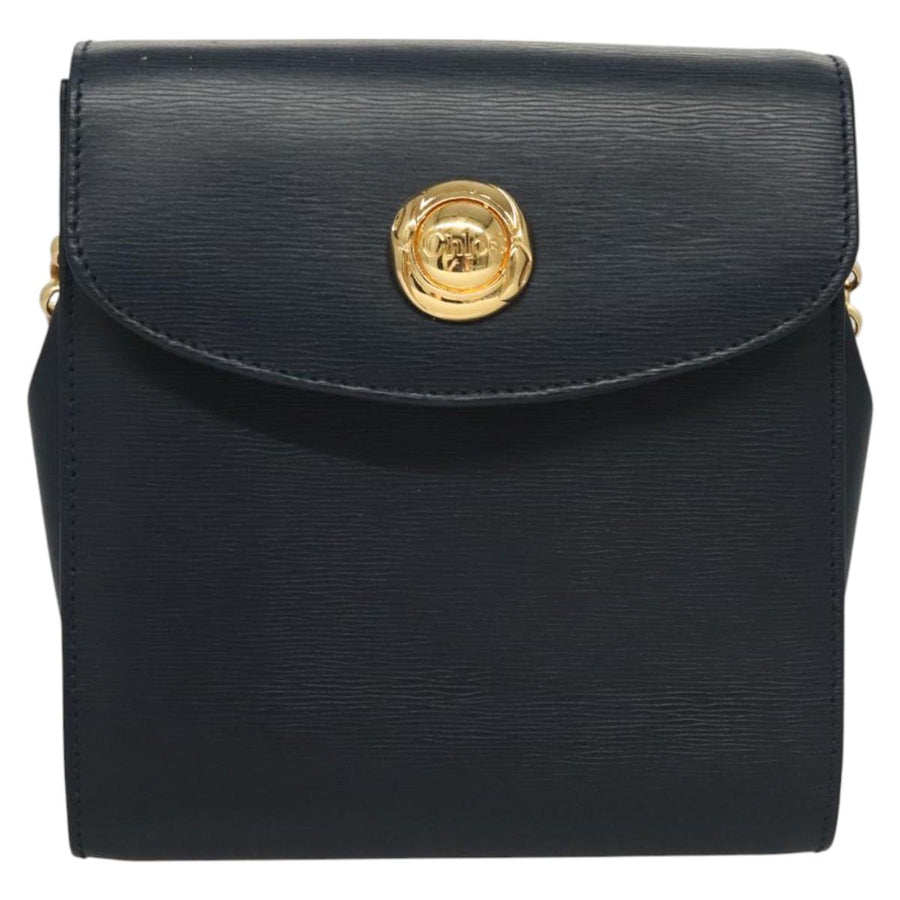 Chloé Blue Leather Shoulder