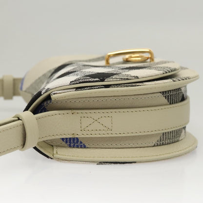 Burberry Gray Canvas Shoulder