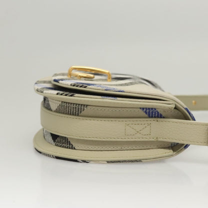 Burberry Gray Canvas Shoulder