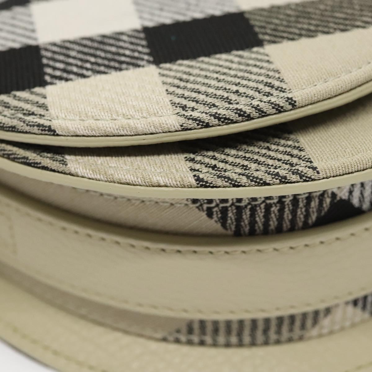 Burberry Gray Canvas Shoulder