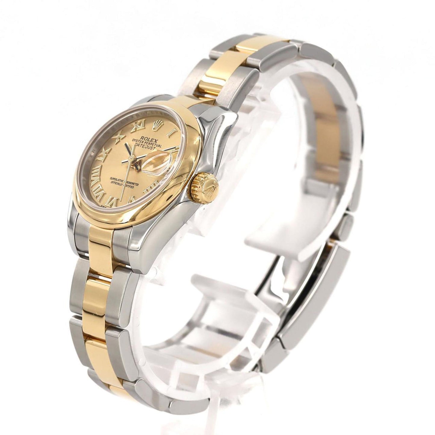 Rolex Gold Steel Lady Datejust 26mm