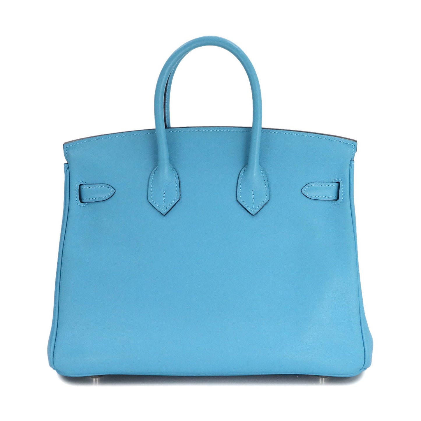 Hermès Blue Leather Birkin 25