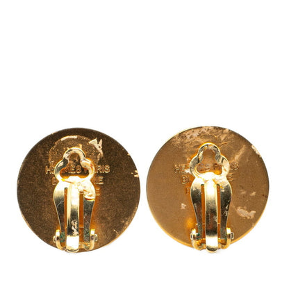 Hermès Gold Gold Plated Clou De Selle