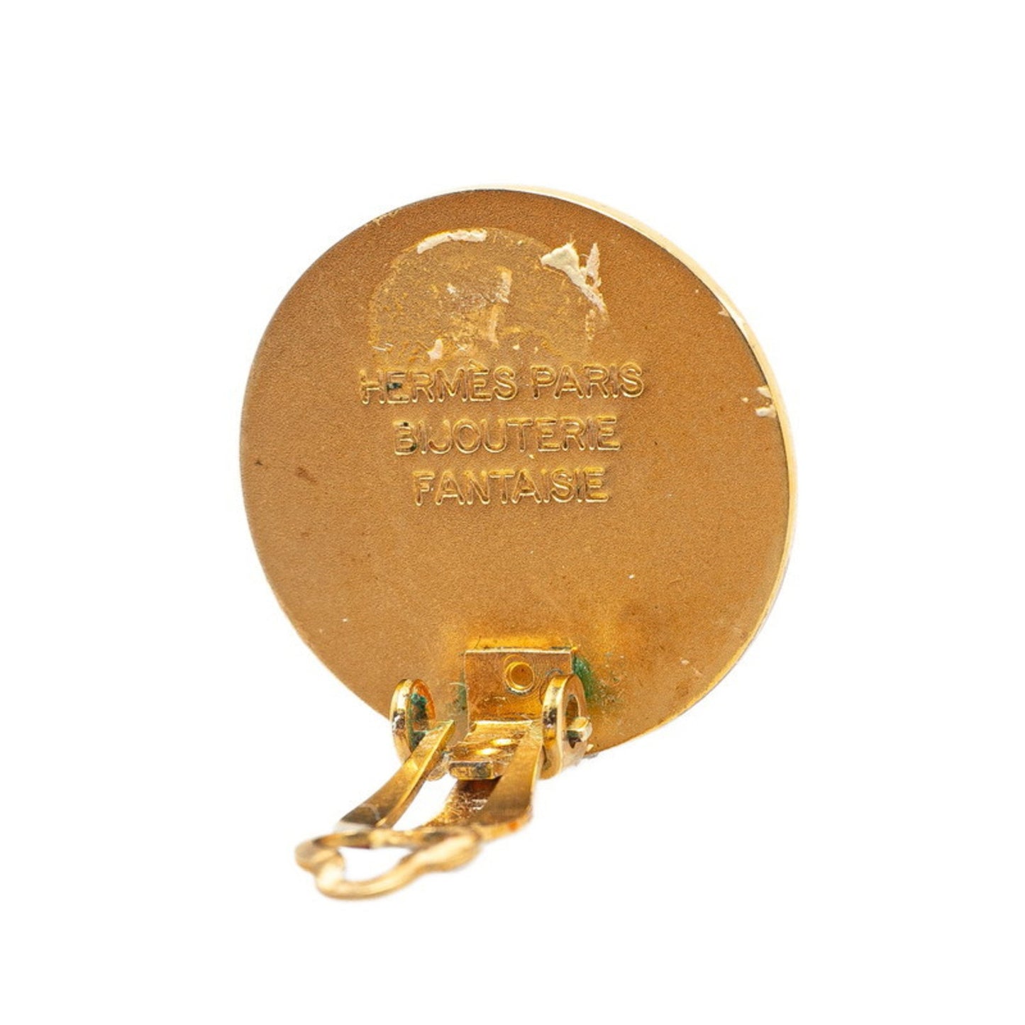 Hermès Gold Gold Plated Clou De Selle