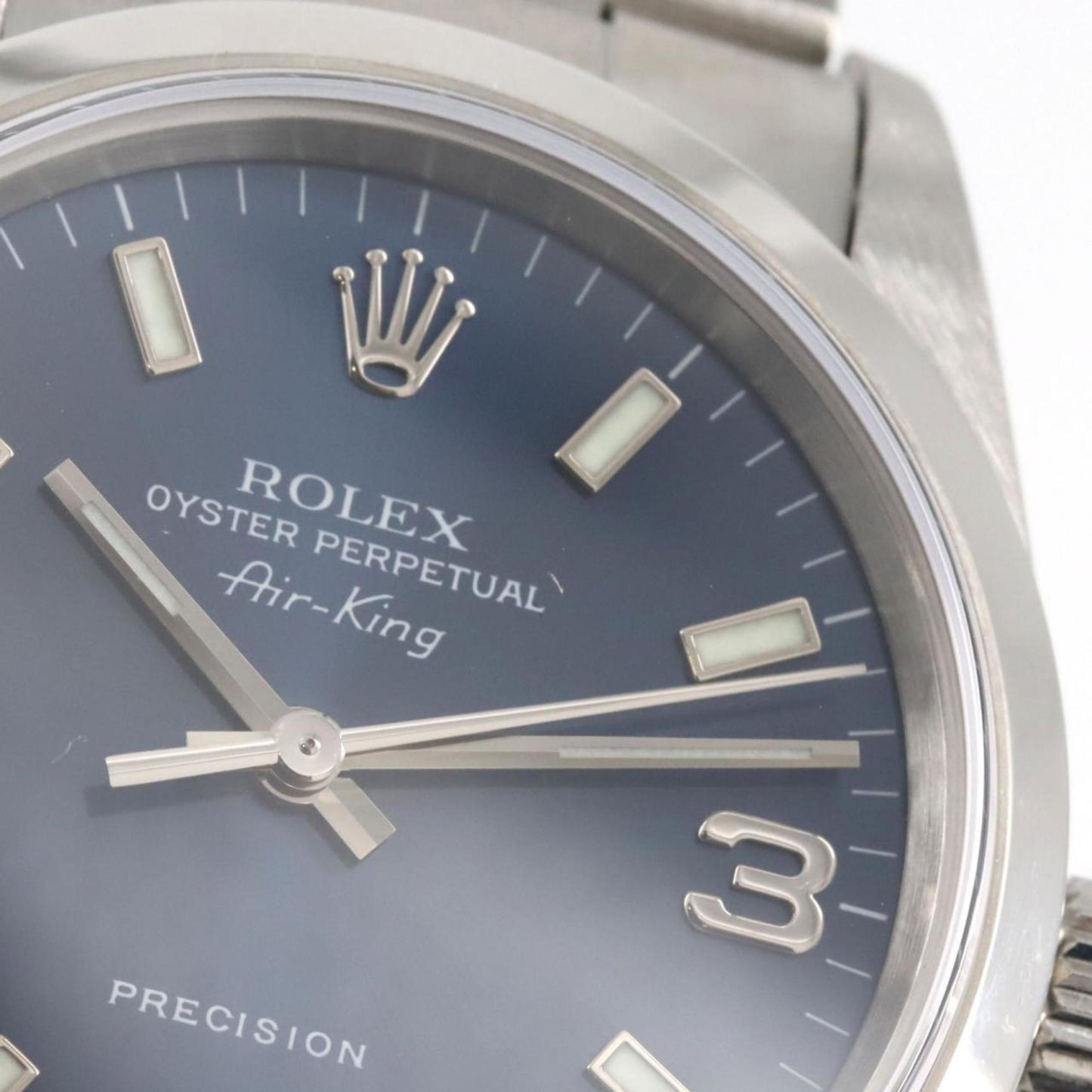Rolex Blue Steel Air King
