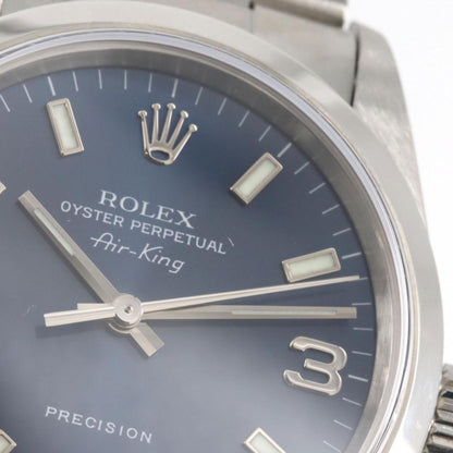 Rolex Blue Steel Air King