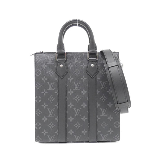 Louis Vuitton Black Canvas Sac Plat