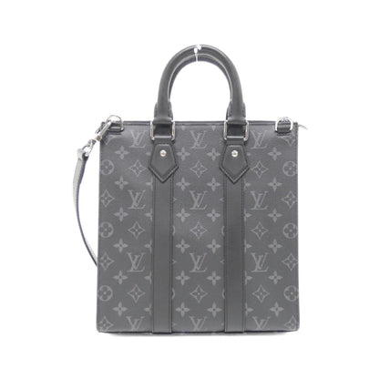 Louis Vuitton Black Canvas Sac Plat