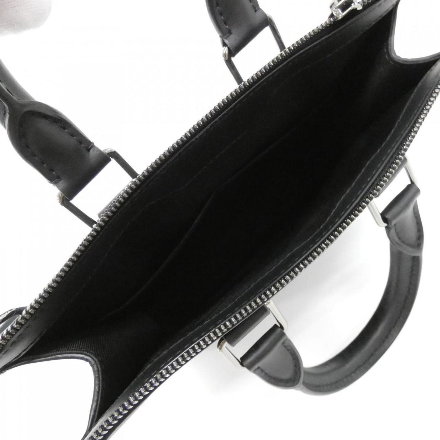 Louis Vuitton Black Canvas Sac Plat