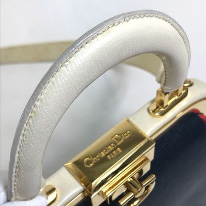 Dior Blue Leather Handbag