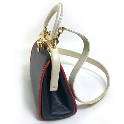 Dior Blue Leather Handbag