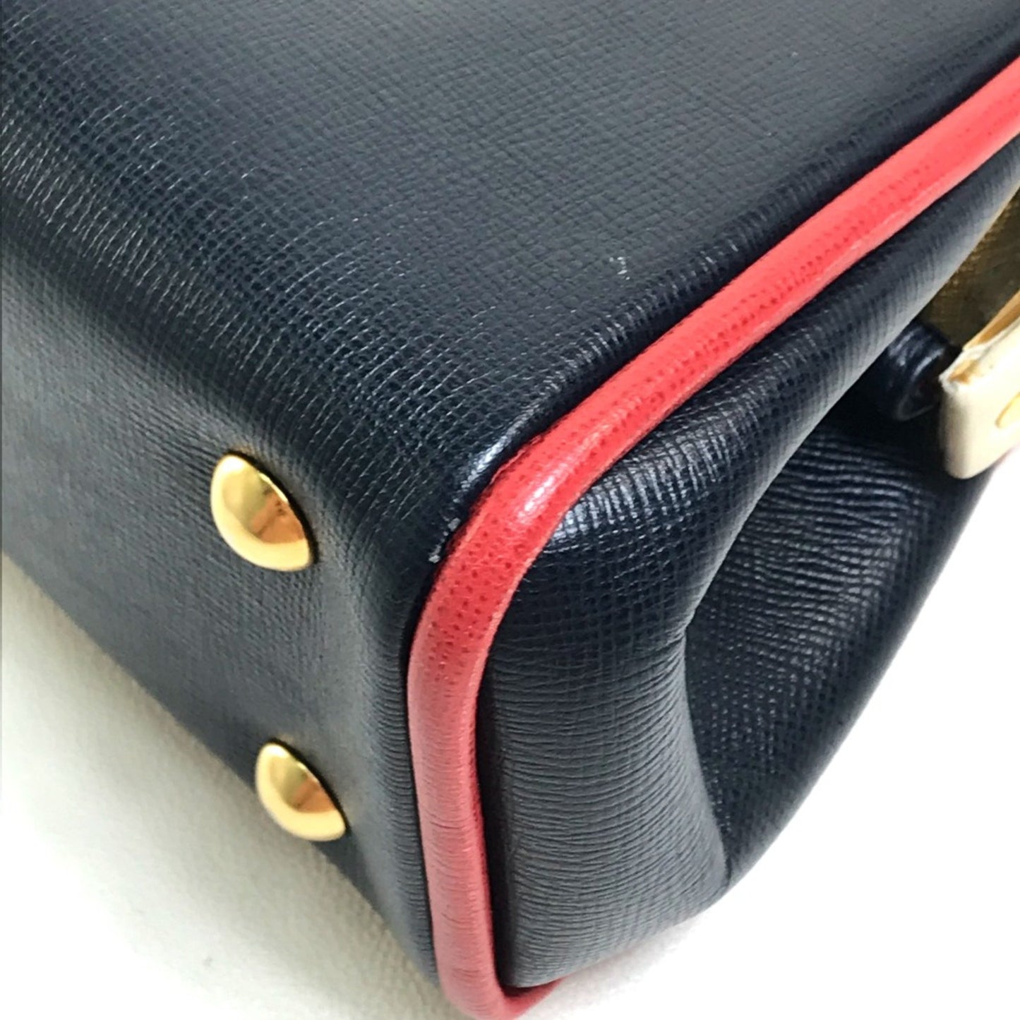 Dior Blue Leather Handbag