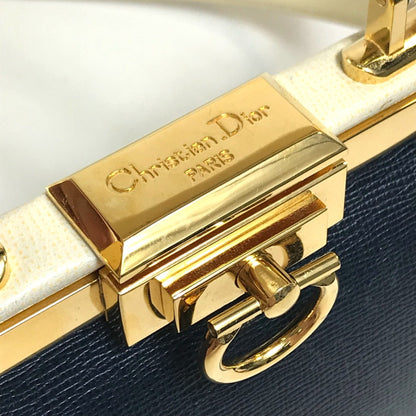 Dior Blue Leather Handbag