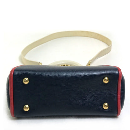 Dior Blue Leather Handbag