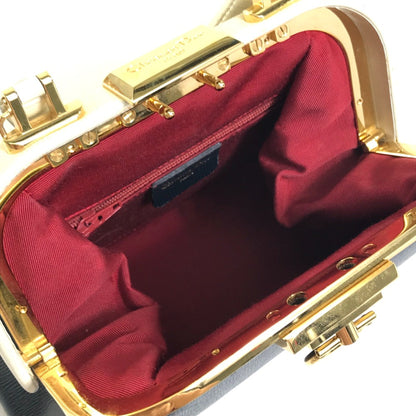 Dior Blue Leather Handbag