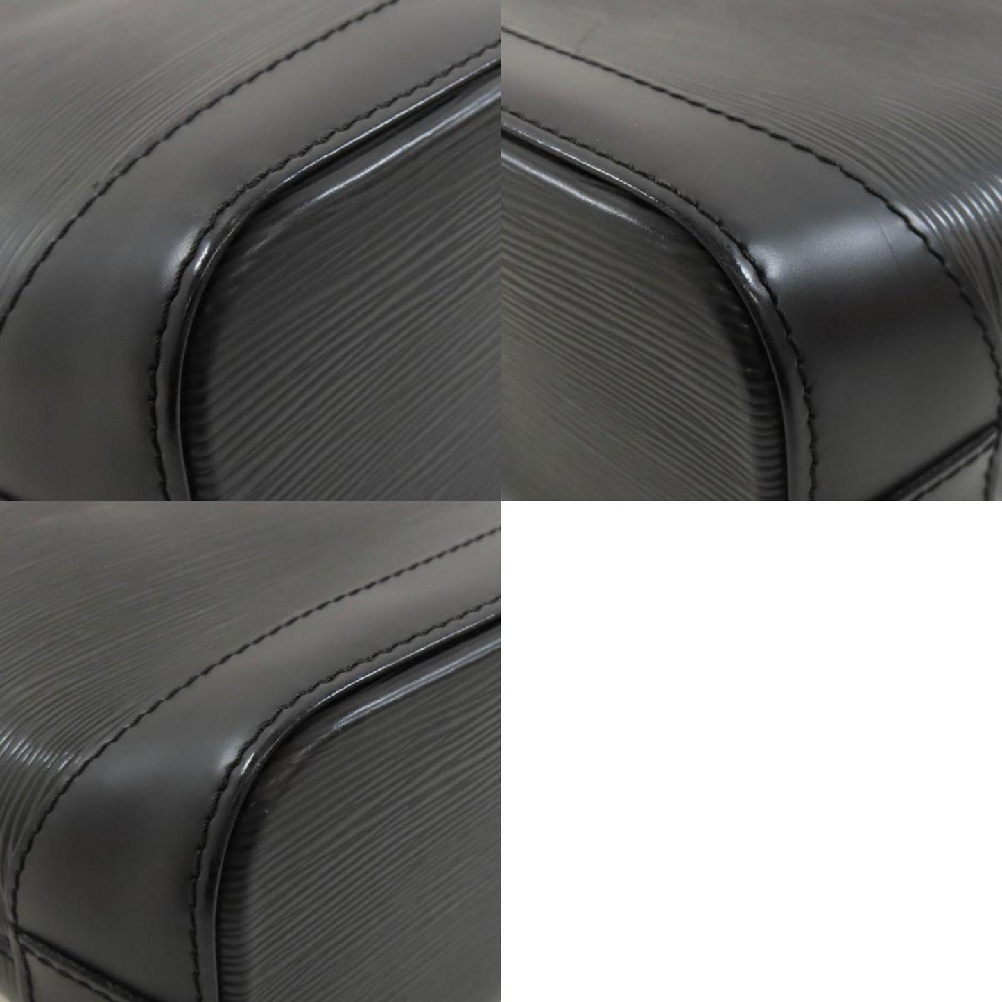 Louis Vuitton Black Leather Lockit