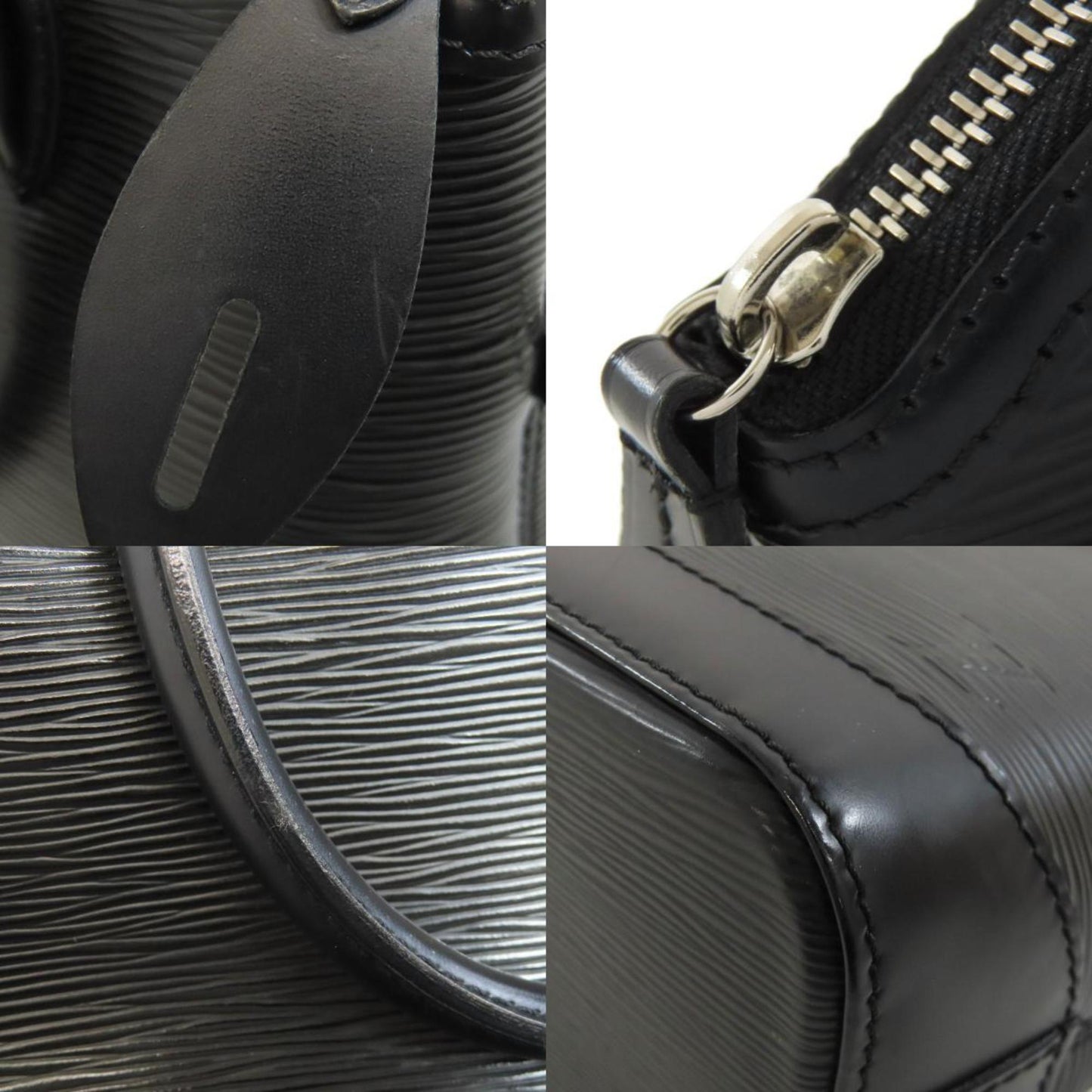 Louis Vuitton Black Leather Lockit