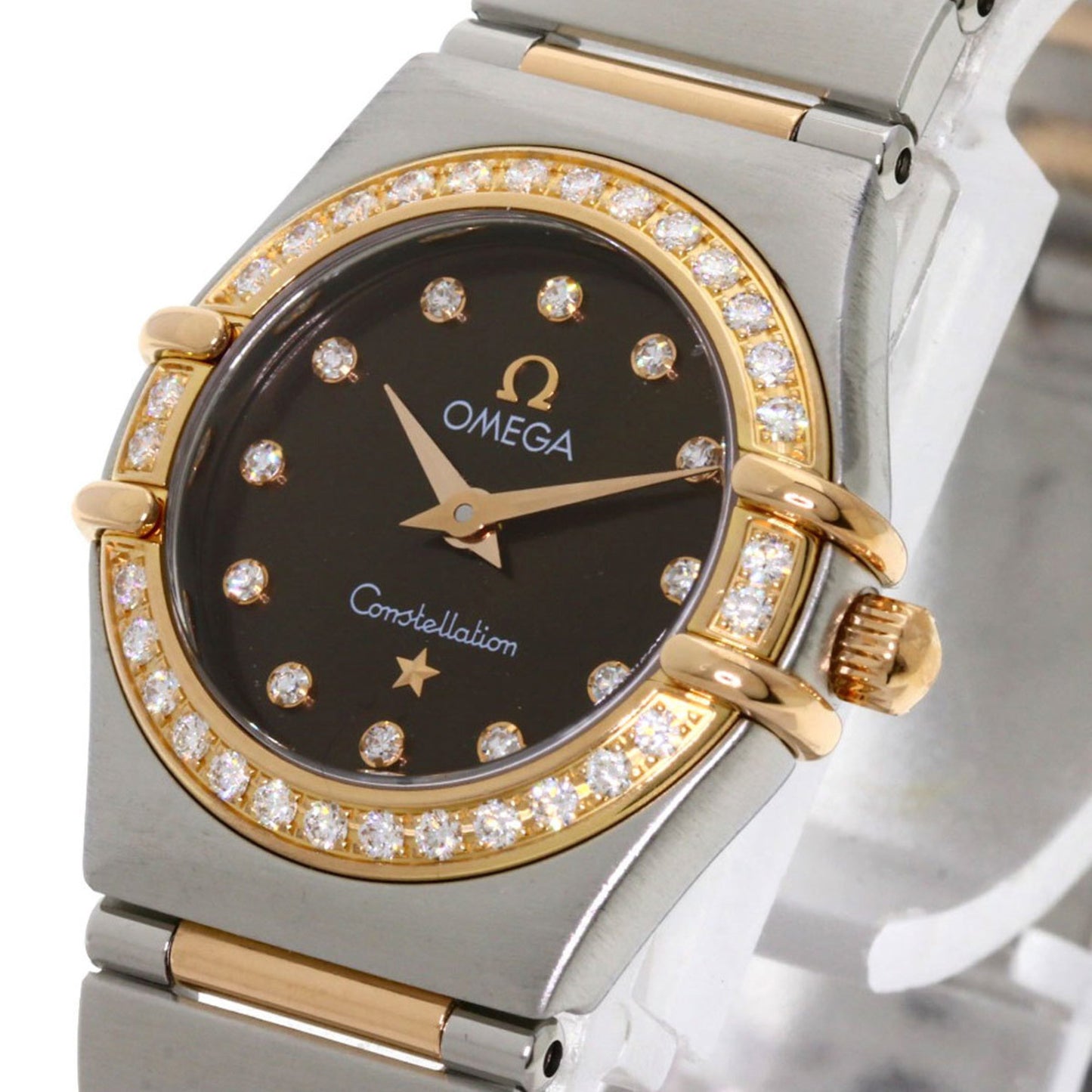 Omega Brown Leather Constellation