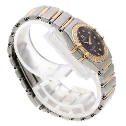 Omega Brown Leather Constellation