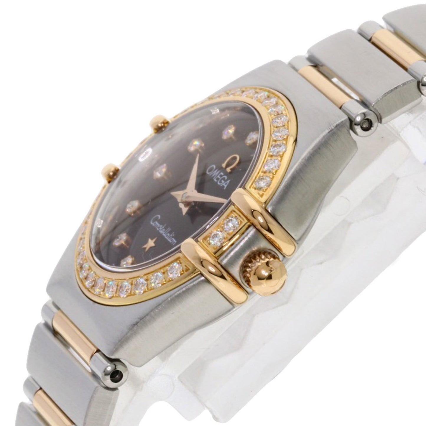 Omega Brown Leather Constellation