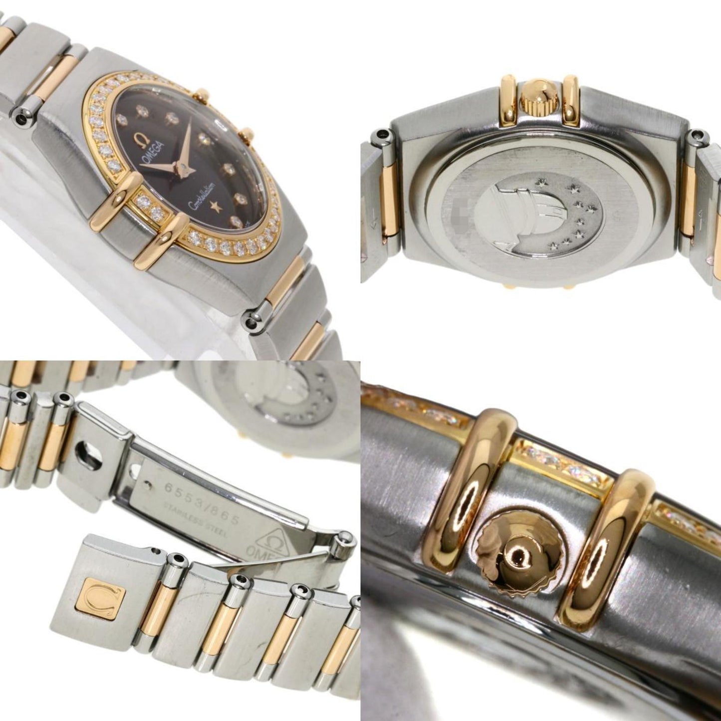 Omega Brown Leather Constellation