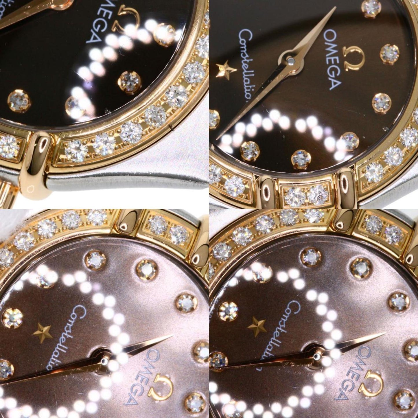 Omega Brown Leather Constellation
