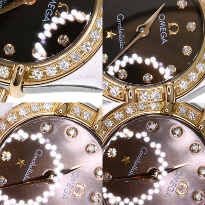 Omega Brown Leather Constellation