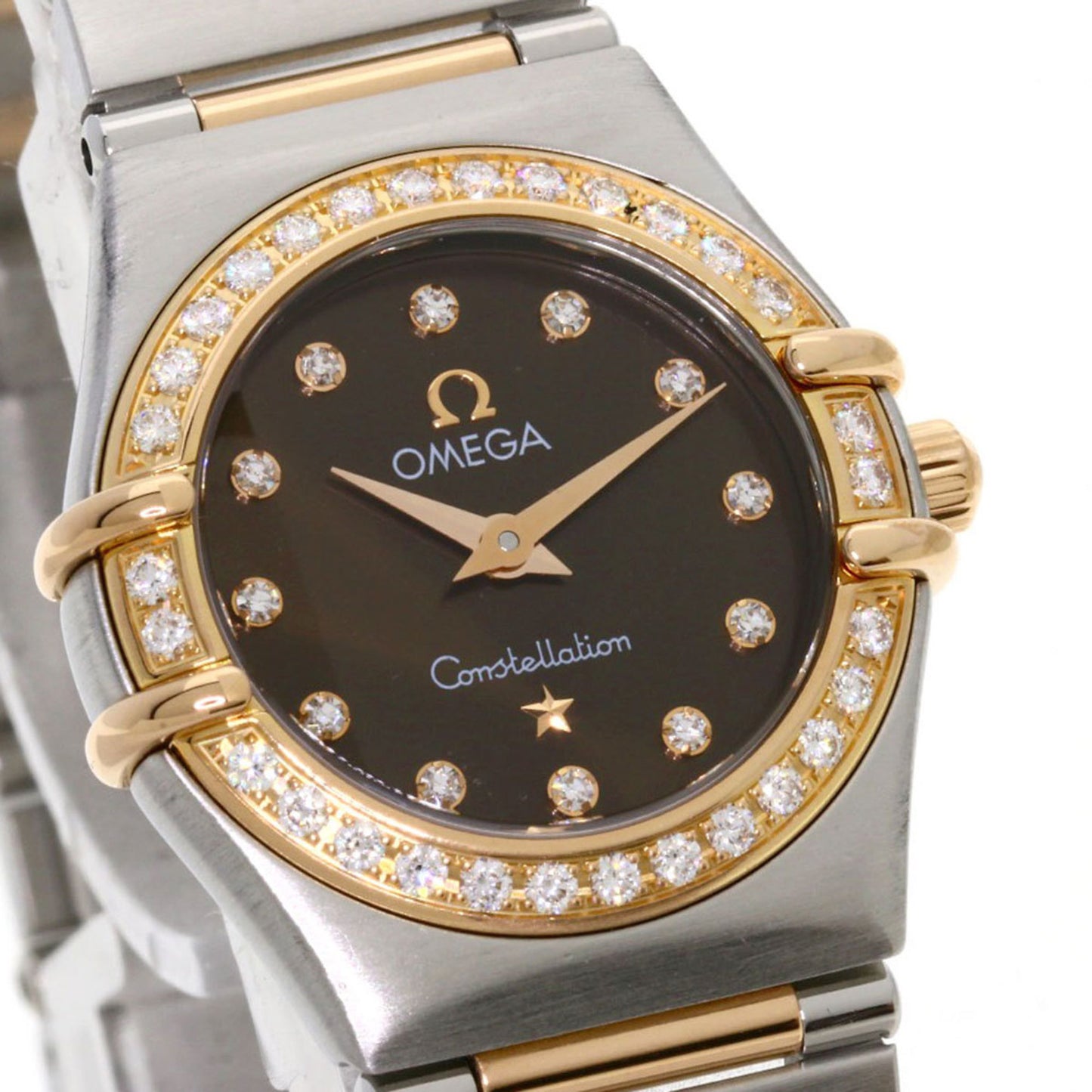 Omega Brown Leather Constellation