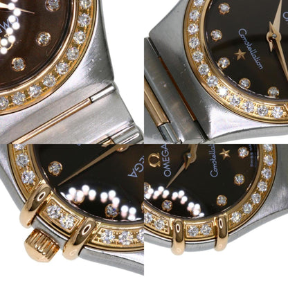 Omega Brown Leather Constellation