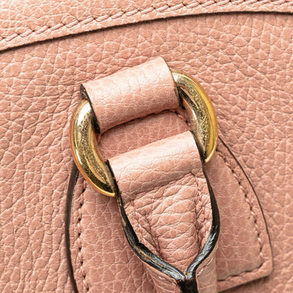 Gucci Pink Leather Interlocking G