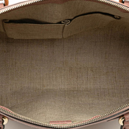 Gucci Pink Leather Interlocking G