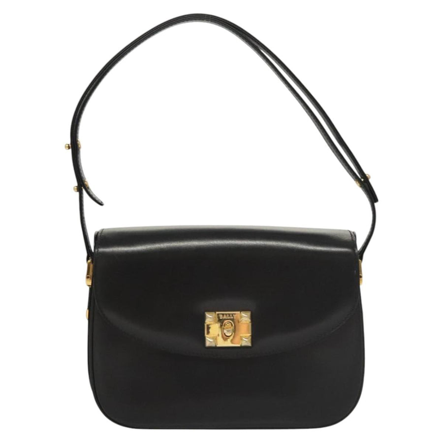 Bally Black Leather Shoulder