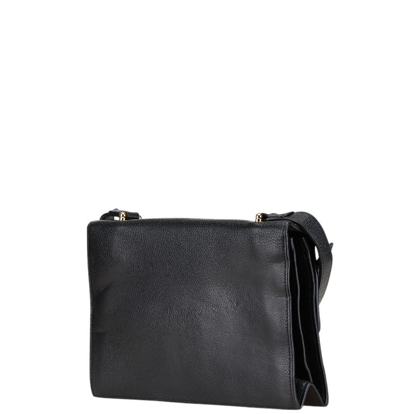 Gucci Black Leather Horsebit