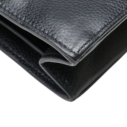 Gucci Black Leather Horsebit