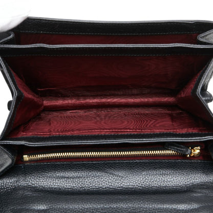 Gucci Black Leather Horsebit