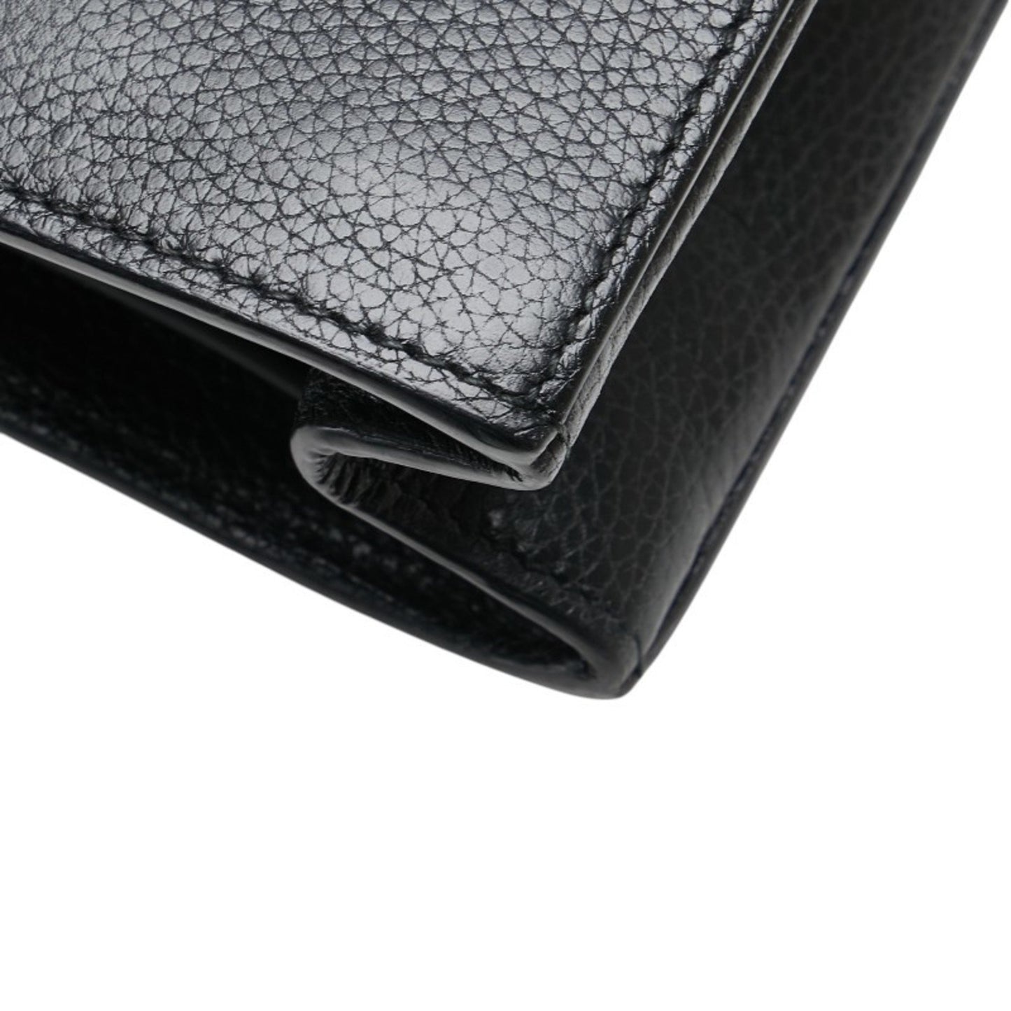 Gucci Black Leather Horsebit