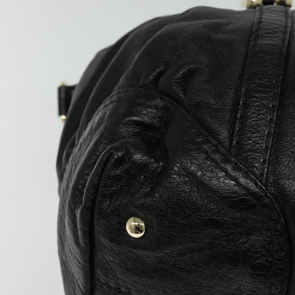Gucci Black Leather Tote