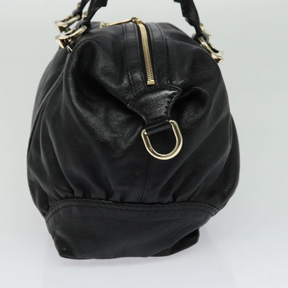 Gucci Black Leather Tote