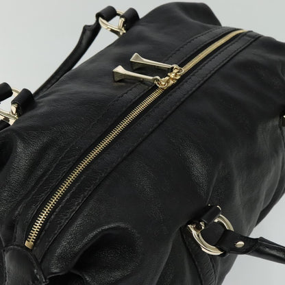 Gucci Black Leather Tote