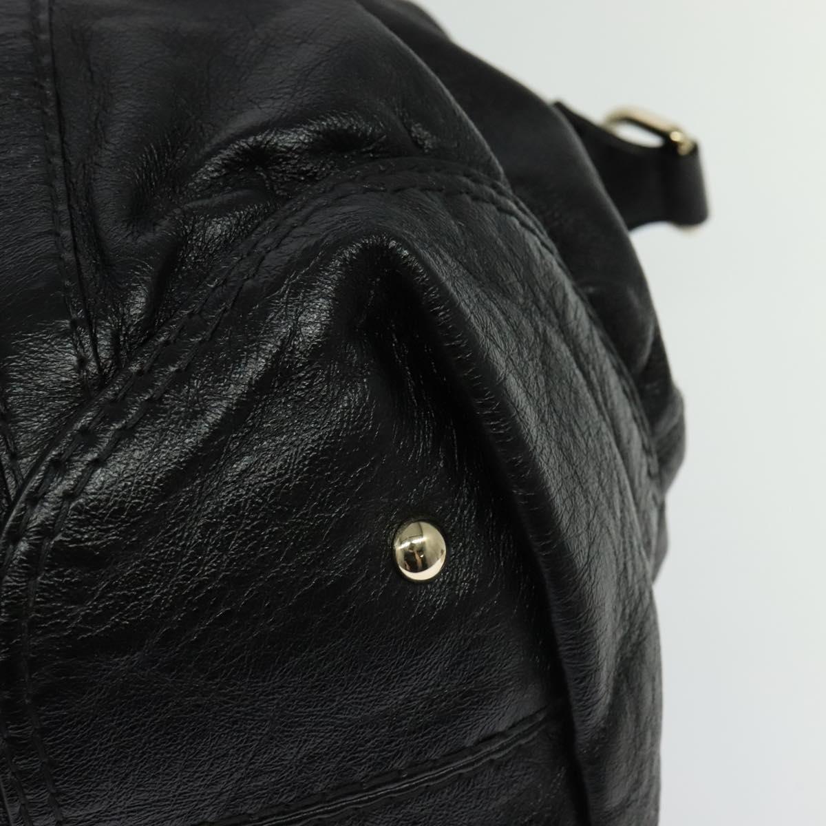 Gucci Black Leather Tote